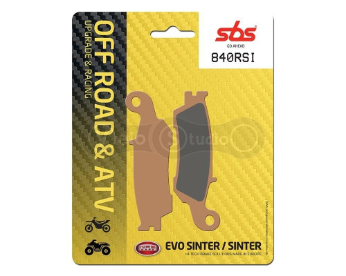 Тормозные колодки SBS 840RSI Racing Brake Pads, EVO Sinter/Sinter