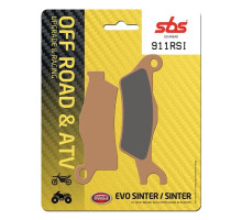 Тормозные колодки SBS 911RSI Racing Brake Pads, EVO Sinter/Sinter
