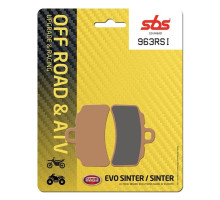 Тормозные колодки SBS 963RSI Racing Brake Pads, EVO Sinter/Sinter