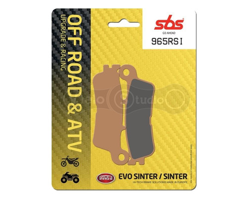 Колодки гальмові SBS 965RSI Racing Brake Pads, EVO Sinter/Sinter