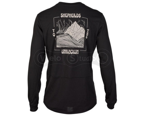 Джерсі FOX RANGER DRI-RELEASE Long Sleeve JERSEY - SHEPHERDS [Black], L