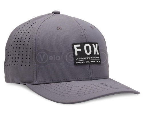 Кепка FOX NON STOP TECH FLEXFIT HAT [Steel Gray], L/XL