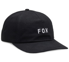 Кепка FOX WORDMARK ADJUSTABLE HAT [Black], One Size