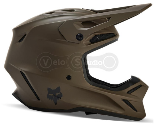 Шолом FOX V3 SOLID HELMET [Dirt], L (59-60 см)