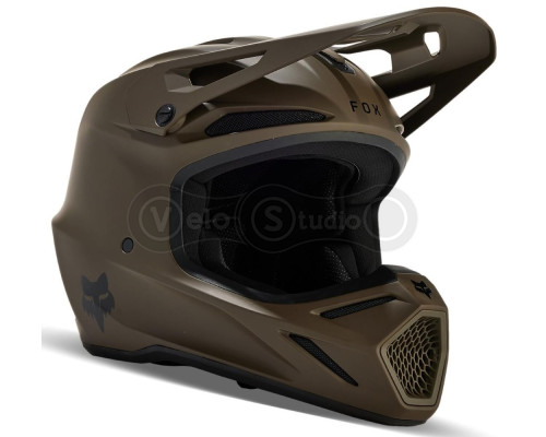 Шолом FOX V3 SOLID HELMET [Dirt], L (59-60 см)