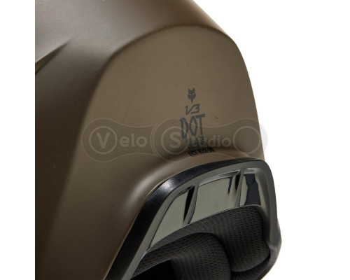 Шолом FOX V3 SOLID HELMET [Dirt], L (59-60 см)