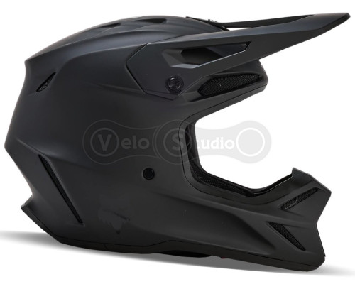 Шолом FOX V3 SOLID HELMET [Matte Black], S (55-56 см)
