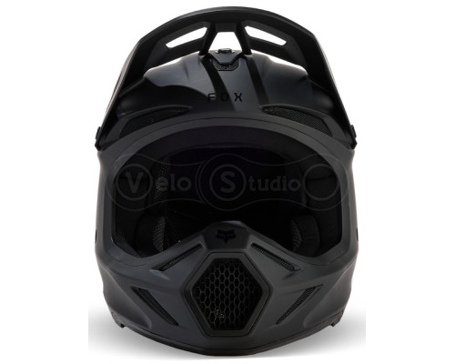 Шолом FOX V3 SOLID HELMET [Matte Black], S (55-56 см)