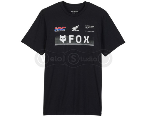 Футболка FOX X HONDA PREMIUM TEE [Black], L