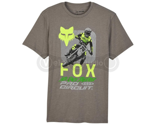 Футболка FOX X PRO CIRCUIT PREMIUM TEE [Graphite], L