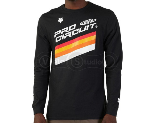 Футболка FOX PRO CIRCUIT PREMIUM TEE Long [Black], L