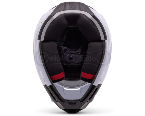 Шлем FOX RAMPAGE PRO CARBON HELMET - INTRUDE [White], M (57-58 см)