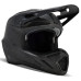Шлем FOX V3 RS CARBON SOLID HELMET [Matte Black], M (57-58 см)