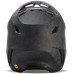Шлем FOX V3 RS CARBON SOLID HELMET [Matte Black], M (57-58 см)