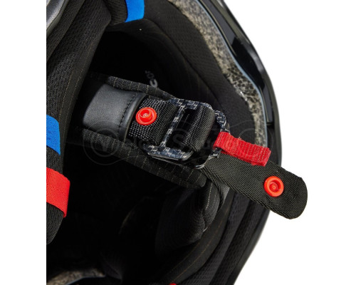 Шлем FOX V3 RS CARBON SOLID HELMET [Matte Black], M (57-58 см)