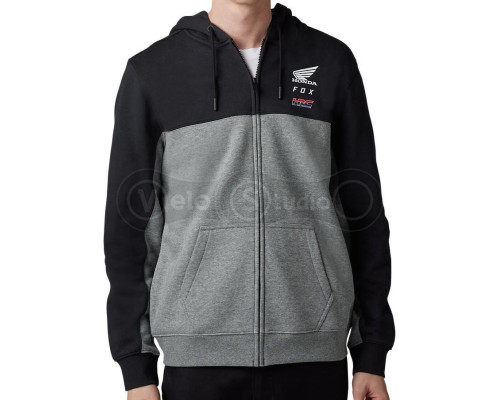 Толстовка FOX X HONDA ZIP Hoodie [Black], L