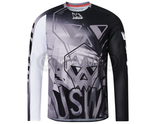 Мотоджерсі USWE Kalk Off-Road Jersey - Cartoon [Black], M