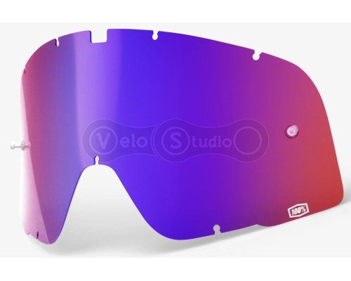 Лінза 100% BARSTOW Lens - Mirror Red, Mirror Lens
