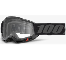 Маска 100% ACCURI 2 Goggle Black - Clear Lens