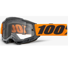 Маска 100% ACCURI 2 ENDURO MTB Goggle Orange - Clear Lens