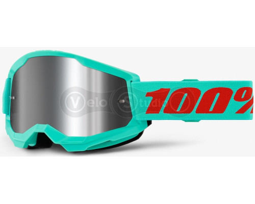 Маска 100% STRATA 2 Goggle Maupiti - Mirror Silver Lens