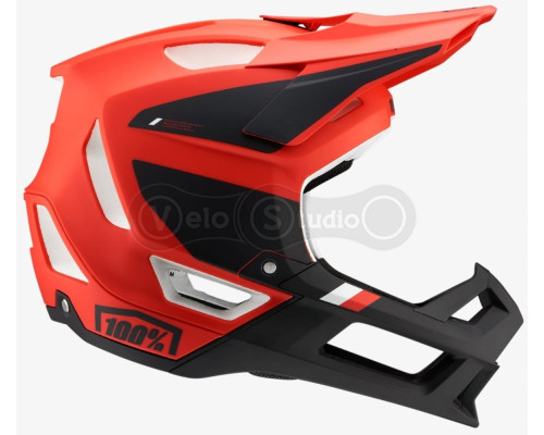 Шлем Ride 100% TRAJECTA Helmet [Fluo Red], L (58-61 см)
