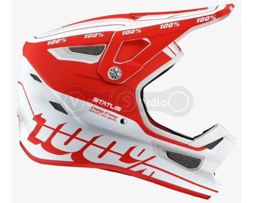 Шолом Ride 100% STATUS Helmet [Topenga Red], M (57-58 см)