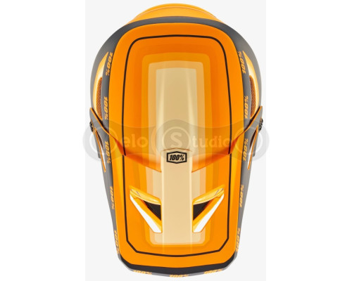 Шлем Ride 100% STATUS Helmet [Topenga Orange], L (59-60 см)