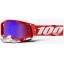 Маска 100% RACECRAFT 2 Goggle Red - Mirror Red Lens Маска 100% RACECRAFT 2 Goggle Red - Mirror Red Lens