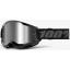 Маска 100% STRATA 2 Goggle Black - Mirror Silver Lens
