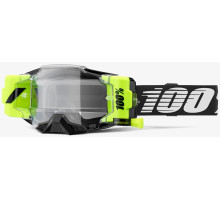Окуляри 100% ARMEGA FORECAST Goggle Black - Clear Lens, Roll-Off