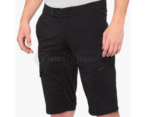 Шорты Ride 100% RIDECAMP Shorts [Black], 38
