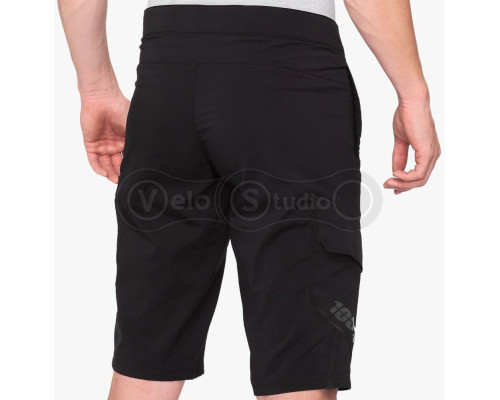Шорты Ride 100% RIDECAMP Shorts [Black], 38