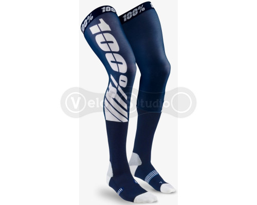 Шкарпетки Ride 100% REV Knee Brace Socks [Flash Navy], S/M