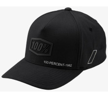 Кепка Ride 100% SHADOW Flexit Hat [Black], S/M