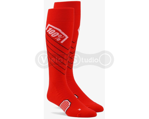 Шкарпетки Ride 100% HI-SIDE Thin Socks [Red], S/M