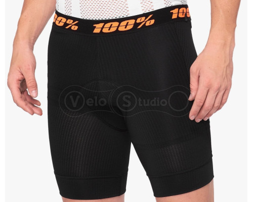 Компрессионные шорты Ride 100% CRUX Liner Short [Black], 30