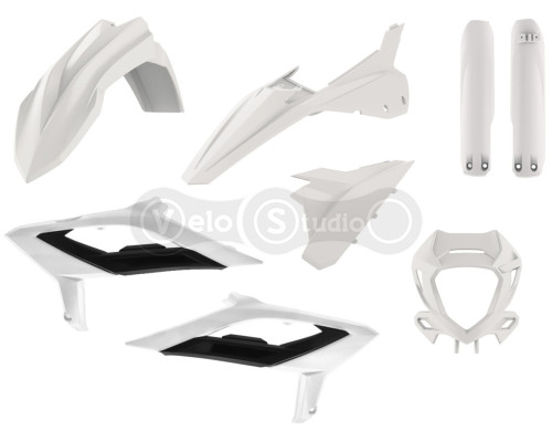 Пластик Polisport ENDURO kit - Beta RR 2T/4T (2023-24) [White]