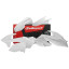 Пластик Polisport MX kit - KTM (16-) [White], KTM