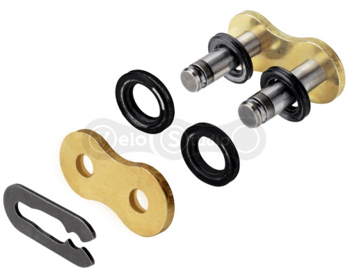 Замок ланцюга мотоцикла Regina Type 42/135ZRT Spring Link - 520 [Gold], 520 / Seal Ring