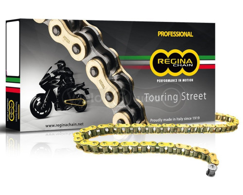 Ланцюг Regina ZRT Chain - 520 [Gold], 520-124L / Seal Ring