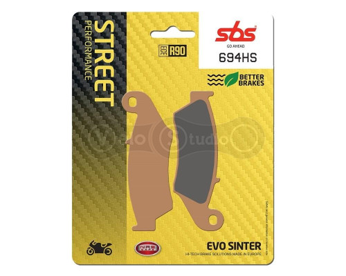 Тормозные колодки SBS 694HS Performance Front Brake Pads, Sinter