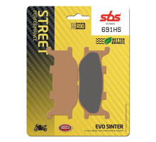 Тормозные колодки SBS 691HS Performance Front Brake Pads, Sinter