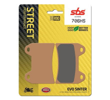 Тормозные колодки SBS 706HS Performance Front Brake Pads, Sinter