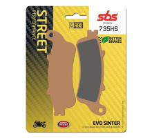Тормозные колодки SBS 735HS Performance Front Brake Pads, Sinter