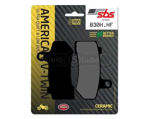 Колодки гальмівні SBS 830H.HF Ultra Quit Brake Pads, Ceramic