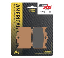 Тормозные колодки SBS 678H.LS Perfomance Machine Rear Brake Pads, Sinter