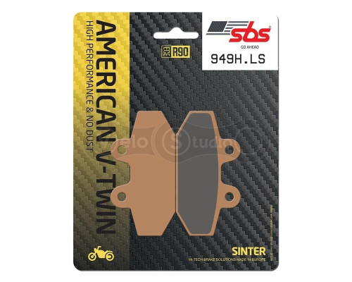 Колодки гальмівні SBS 949H.LS High Performance Rear Brake Pads, Sinter