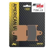 Тормозные колодки SBS 715H.LS High Performance Rear Brake Pads, Sinter