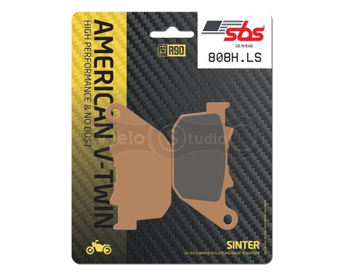 Тормозные колодки SBS 808H.LS High Performance Rear Brake Pads, Sinter